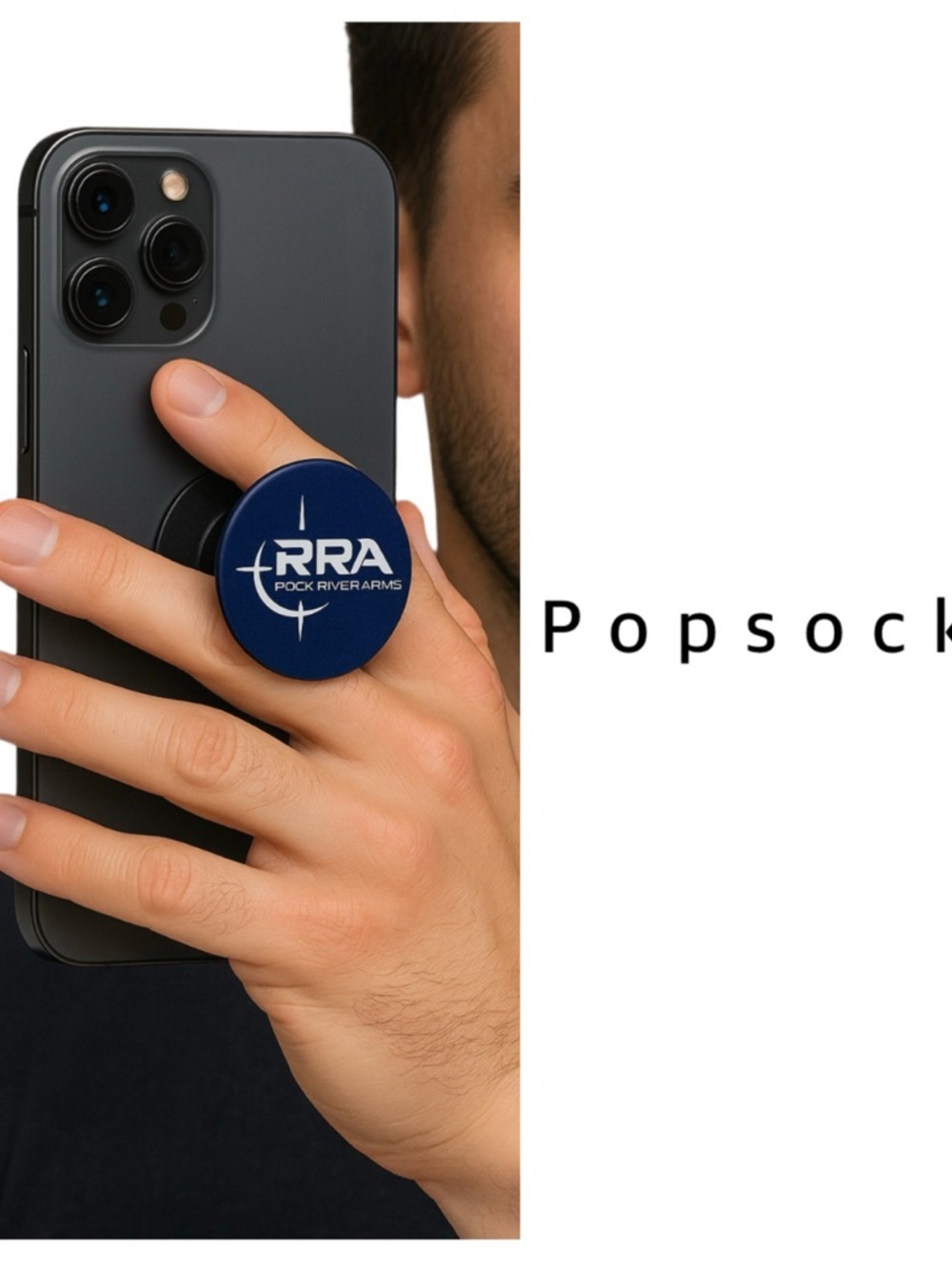 RRA Rock River Arms Navy PopSocket Phone Grip